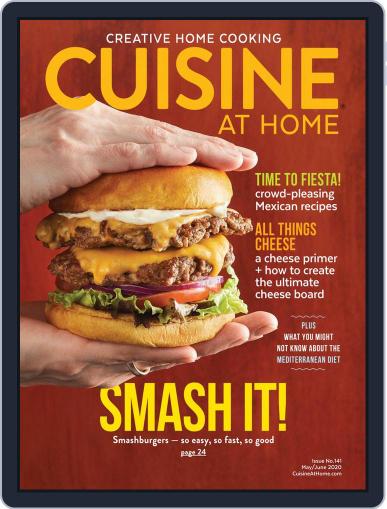 Cuisine at home May 1st, 2020 Digital Back Issue Cover