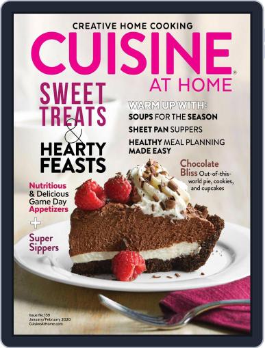 Cuisine at home January 1st, 2020 Digital Back Issue Cover