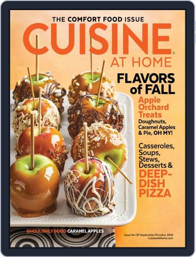 Cuisine at home September 1st, 2019 Digital Back Issue Cover