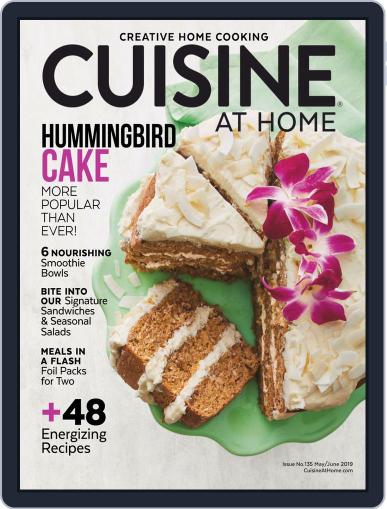 Cuisine at home May 1st, 2019 Digital Back Issue Cover