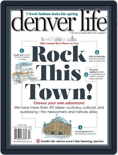 Denver Life March 1st, 2019 Digital Back Issue Cover