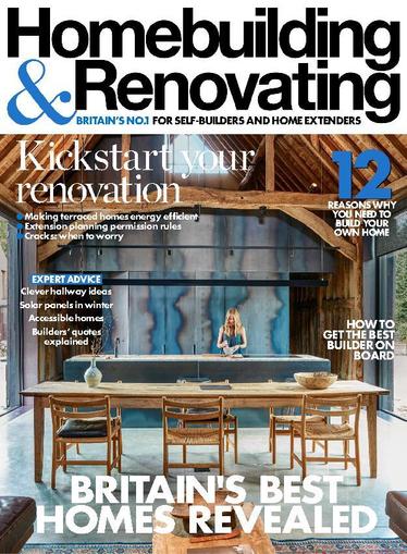 Homebuilding & Renovating January 1st, 2023 Digital Back Issue Cover
