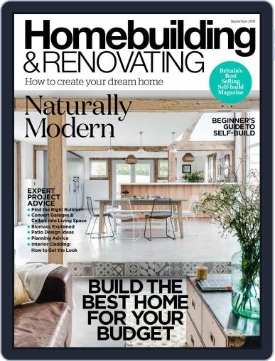 Homebuilding & Renovating September 1st, 2018 Digital Back Issue Cover