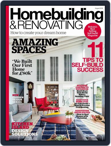 Homebuilding & Renovating August 1st, 2018 Digital Back Issue Cover