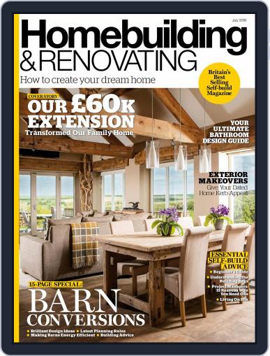 Homebuilding & Renovating July 1st, 2018 Digital Back Issue Cover