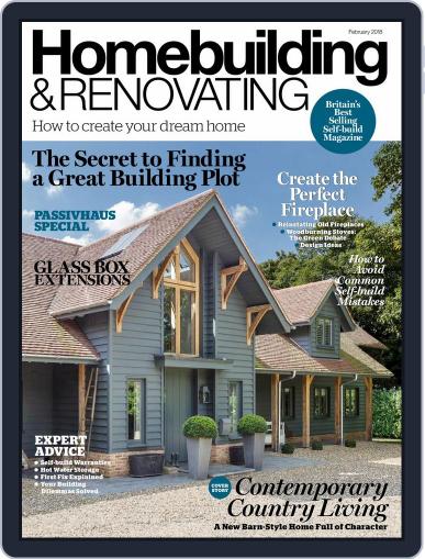 Homebuilding & Renovating February 1st, 2018 Digital Back Issue Cover