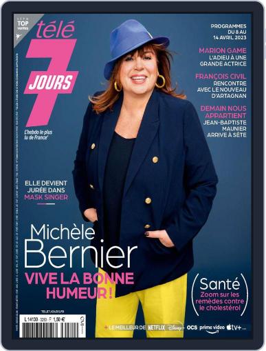 Télé 7 Jours April 3rd, 2023 Digital Back Issue Cover