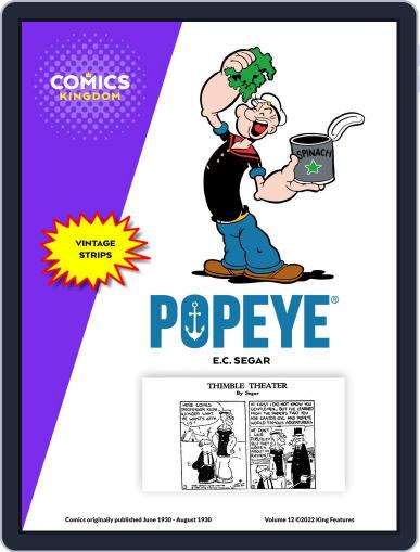 Popeye April 2nd, 2023 Digital Back Issue Cover