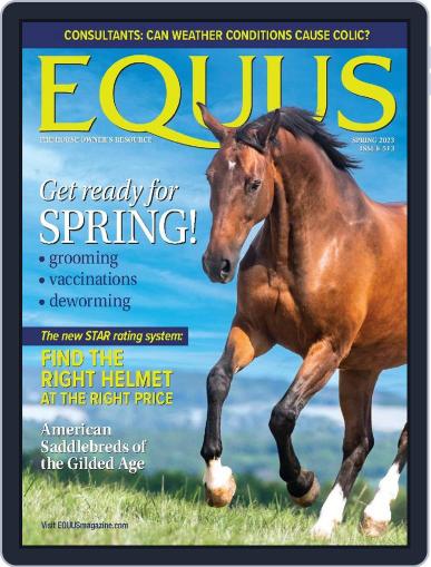 Equus April 3rd, 2023 Digital Back Issue Cover