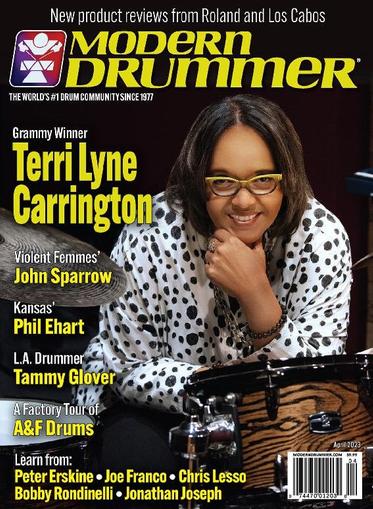 Modern Drummer April 1st, 2023 Digital Back Issue Cover