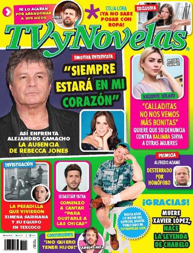 TV y Novelas México April 3rd, 2023 Digital Back Issue Cover
