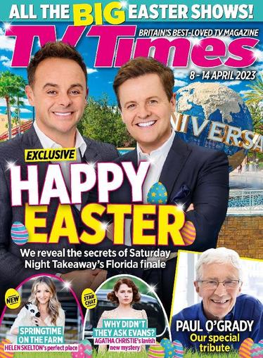 TV Times April 8th, 2023 Digital Back Issue Cover