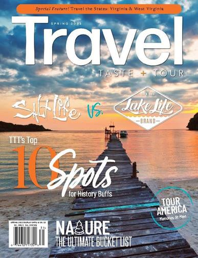 Travel, Taste and Tour March 14th, 2023 Digital Back Issue Cover