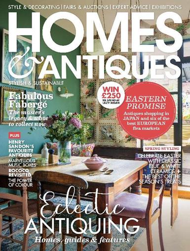 Homes & Antiques April 1st, 2023 Digital Back Issue Cover