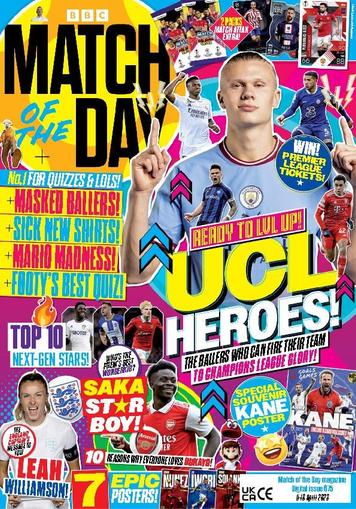 Match Of The Day April 5th, 2023 Digital Back Issue Cover