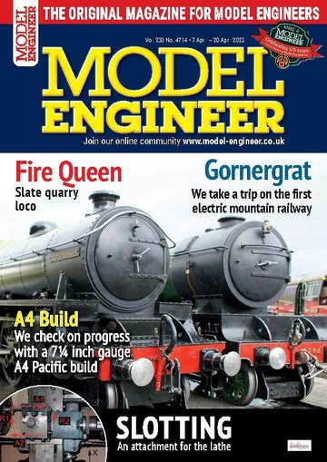 Model Engineer April 4th, 2023 Digital Back Issue Cover
