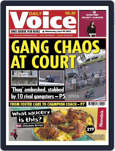 Daily Voice April 5th, 2023 Digital Back Issue Cover