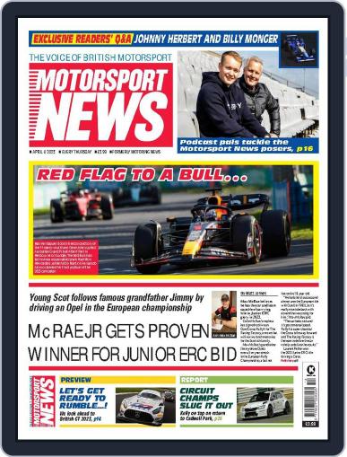 Motorsport News April 6th, 2023 Digital Back Issue Cover