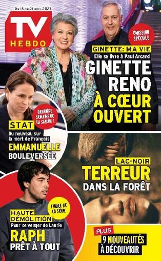 Tv Hebdo April 15th, 2023 Digital Back Issue Cover
