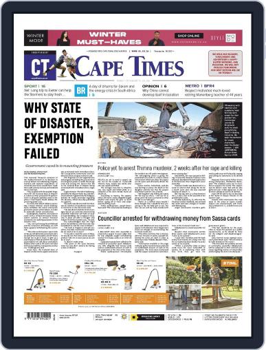 Cape Times April 6th, 2023 Digital Back Issue Cover