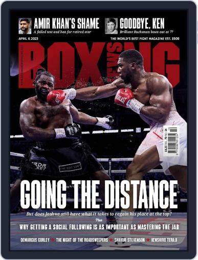 Boxing News April 6th, 2023 Digital Back Issue Cover