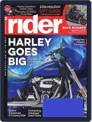 Rider Digital Magazine Subscription