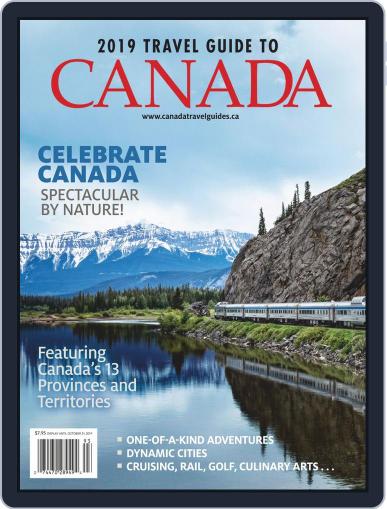 Travel Guide To Canada Digital Back Issue Cover