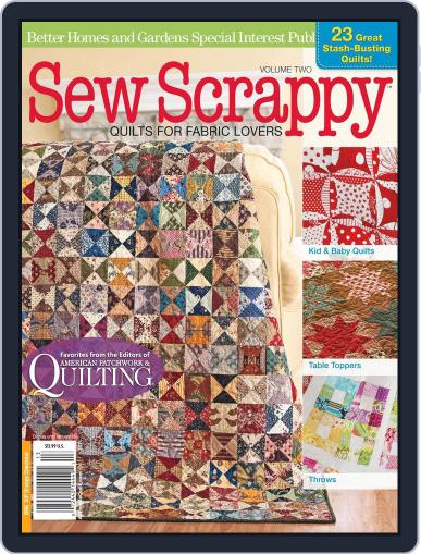 Sew Scrappy Digital Back Issue Cover