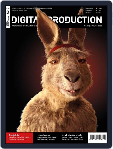 Digital Production Magazine Cover