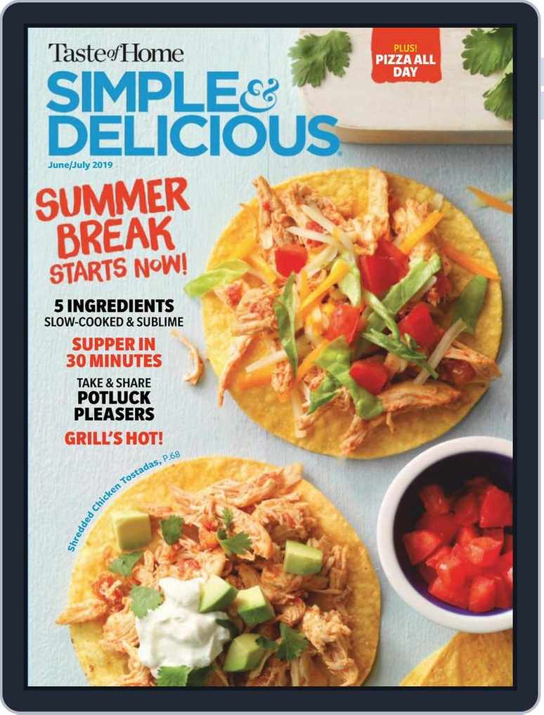 Simple And Delicious Magazine Digital Subscription Discount Discountmags Com