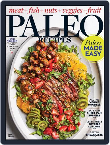 Paleo Recipes Digital Back Issue Cover