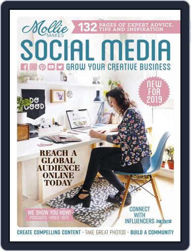 Mollie Makes Social Media Digital Back Issue Cover
