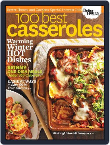 BH&G Casseroles Digital Back Issue Cover
