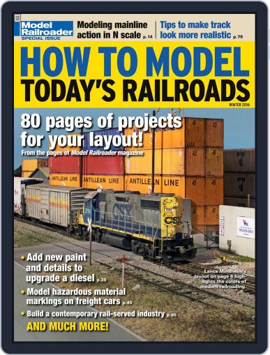 How to Model Today's Railroads Magazine (Digital) Cover