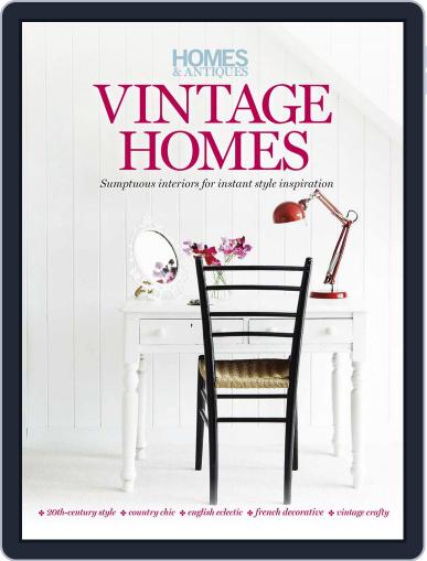 Homes & Antiques magazine presents Vintage Homes Digital Back Issue Cover