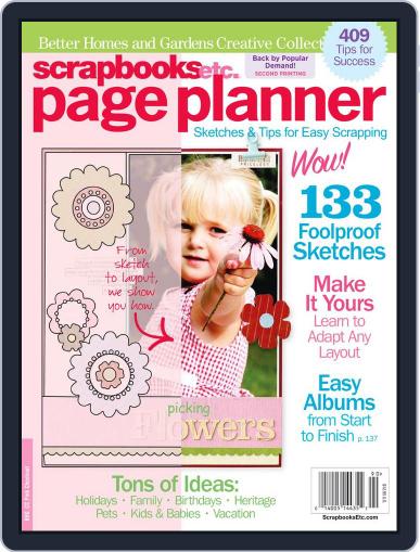 Scrapbooks Etc. Page Planner Digital Back Issue Cover