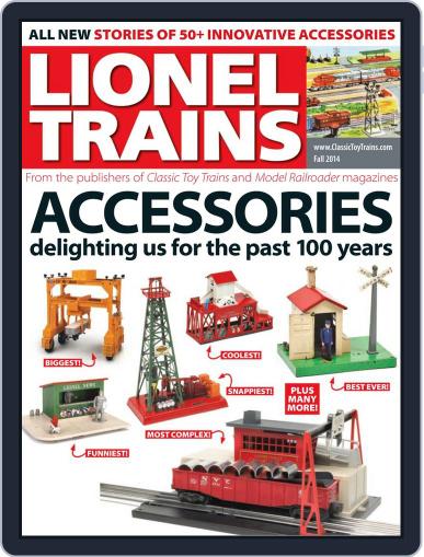 Lionel Trains: Accessories August 8th, 2014 Digital Back Issue Cover