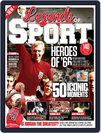 Legends Of Sport July 1st, 2016 Digital Back Issue Cover