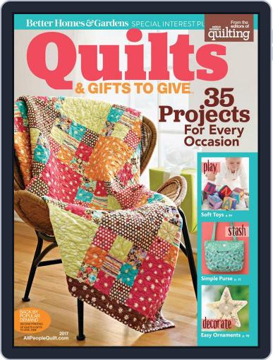 Quilts & Gifts to Give Digital Back Issue Cover