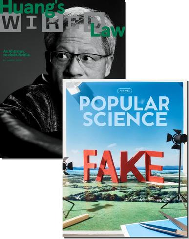 Wired & Popular Science Bundle (inactive)