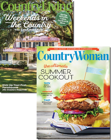 Country Living & Country Woman Bundle