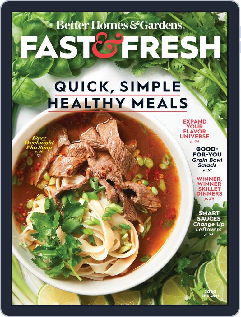 Better Homes And Gardens Fast Fresh Magazine Digital Better Homes And Gardens Fast Fresh