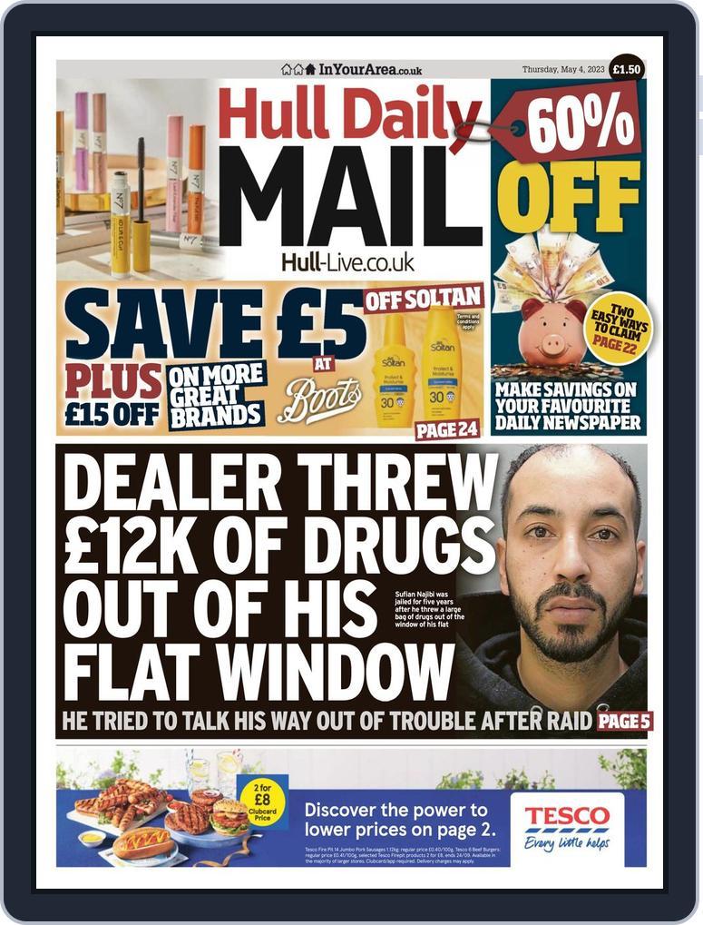 Hull Daily Mail May 04, 2023 (Digital) - DiscountMags.ca