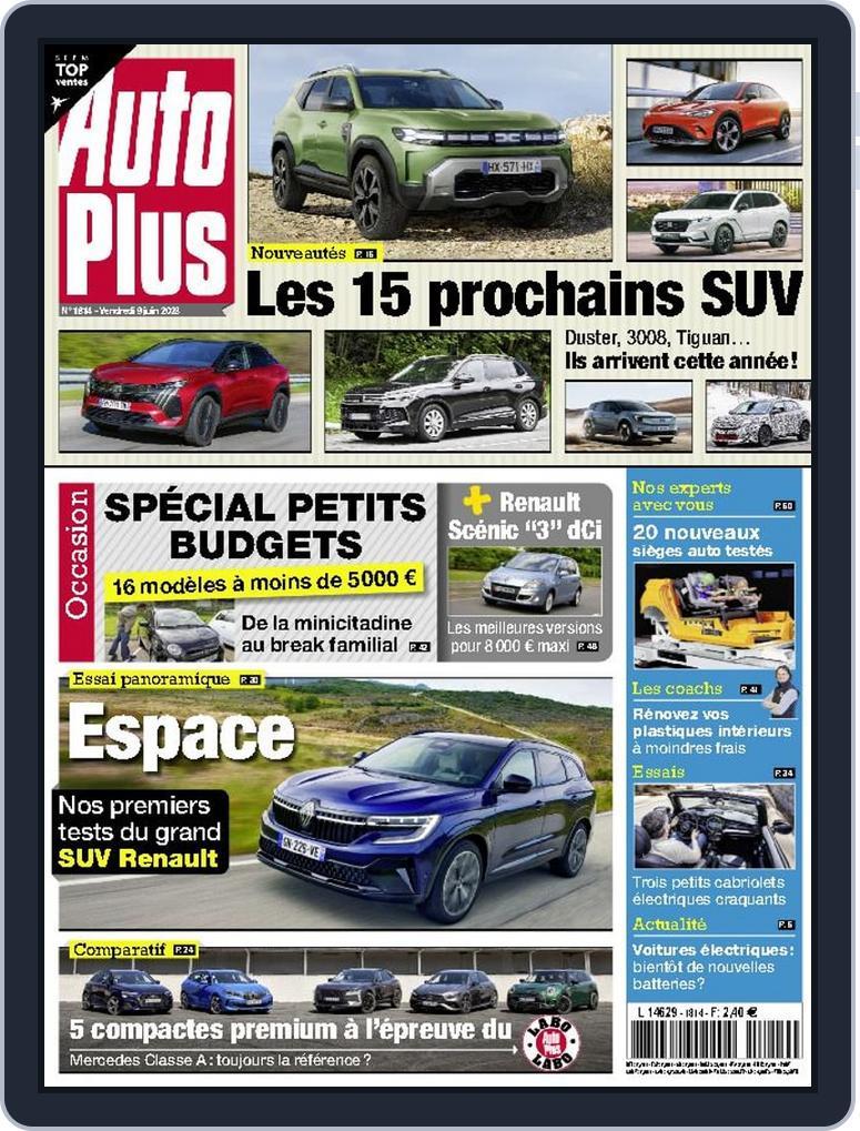 Auto Plus France No. 1814 (Digital) - DiscountMags.com