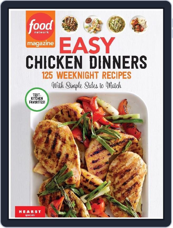 Food Network Easy Chicken Dinners Magazine (Digital) - DiscountMags.com
