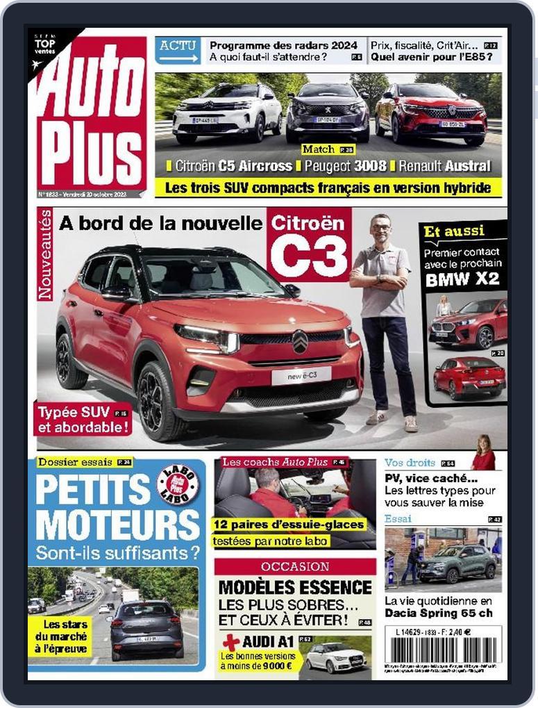 Auto Plus France No. 1833 (Digital) - DiscountMags.com