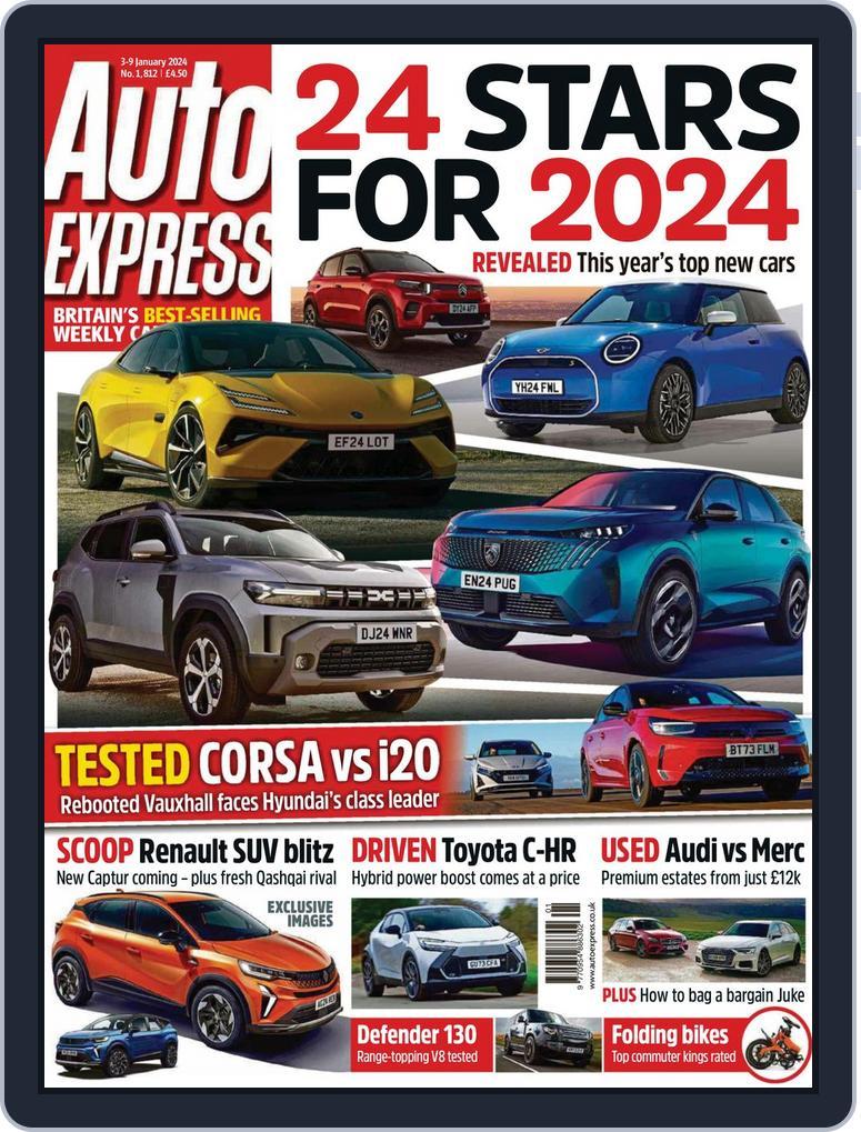 Auto Express January 03, 2024 (Digital) - DiscountMags.com
