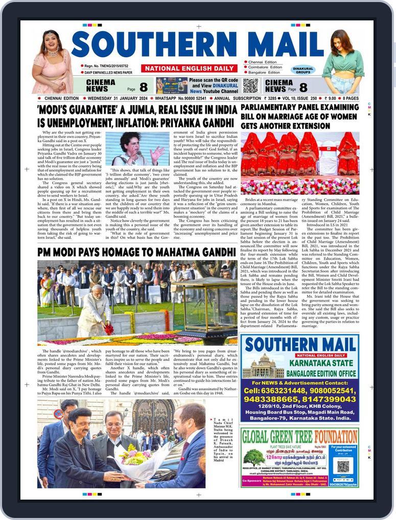 Southern Mail Newspaper January 31, 2024 (Digital) - DiscountMags.com
