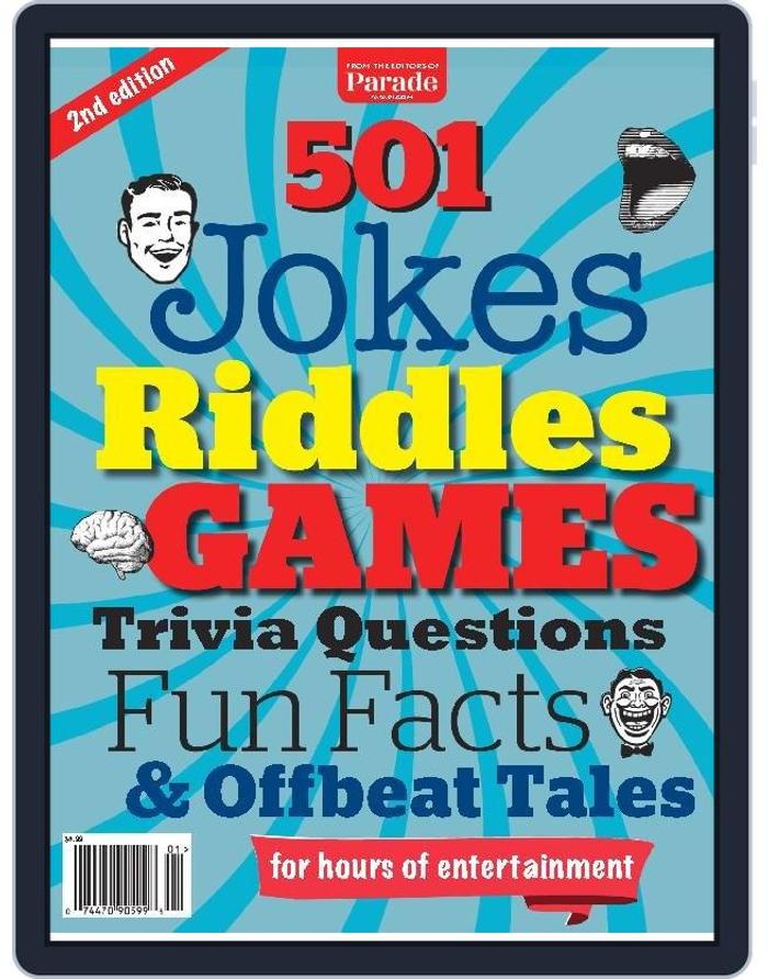 Issue Riddle 501 Jokes, Riddles & Games II Magazine (Digital) - DiscountMags.com