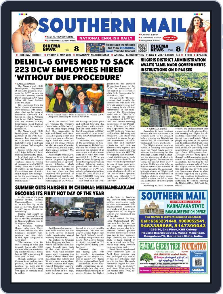 Southern Mail Newspaper May 03, 2024 (Digital) - DiscountMags.com